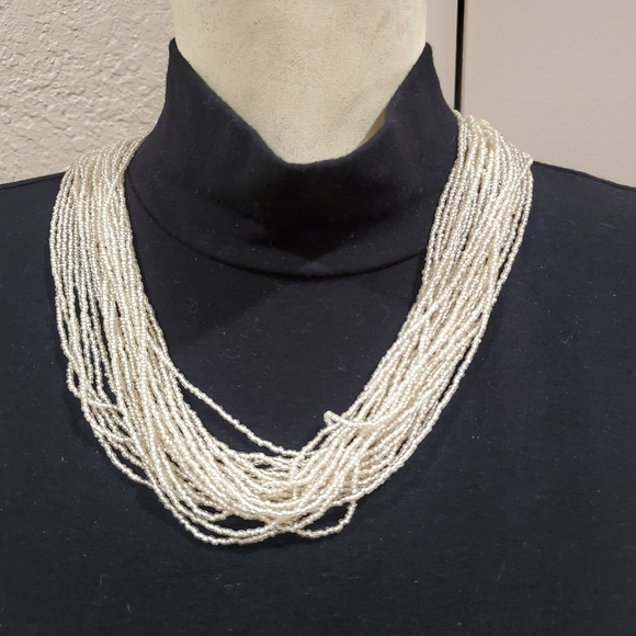 Vintage Beaded Necklace - Picture 1 of 9